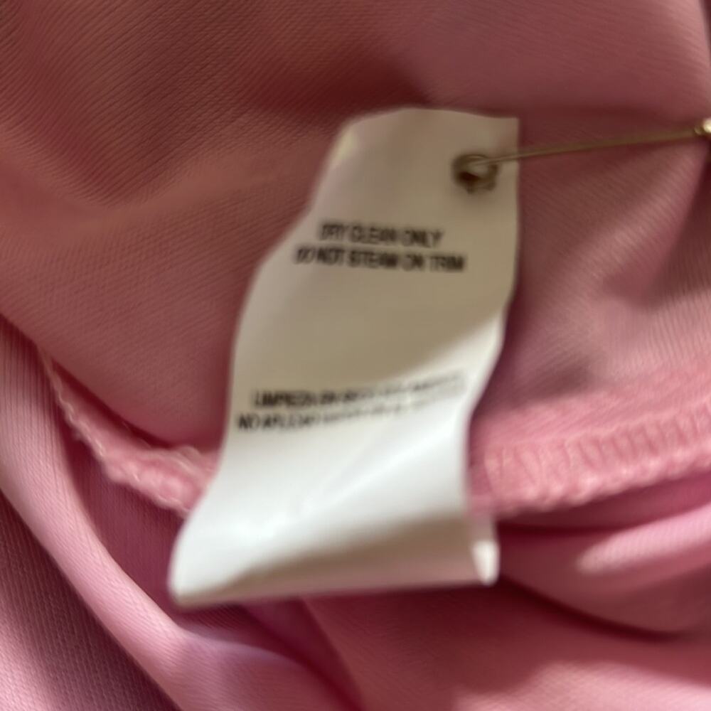 City Triangles Juniors Size 3 Pink Satin Animal Print Special Occasion Dress - Picture 9 of 12